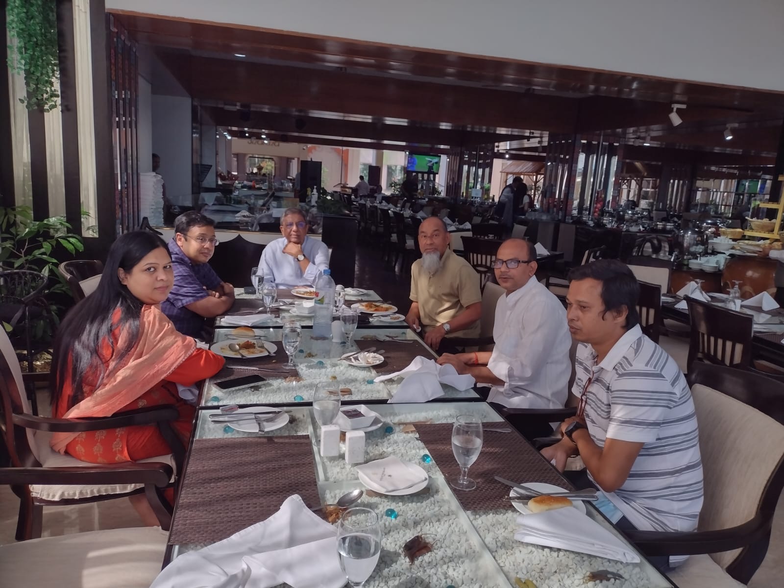With Editor, Prothom Alo, Barrister Mustafizur Rahman and others